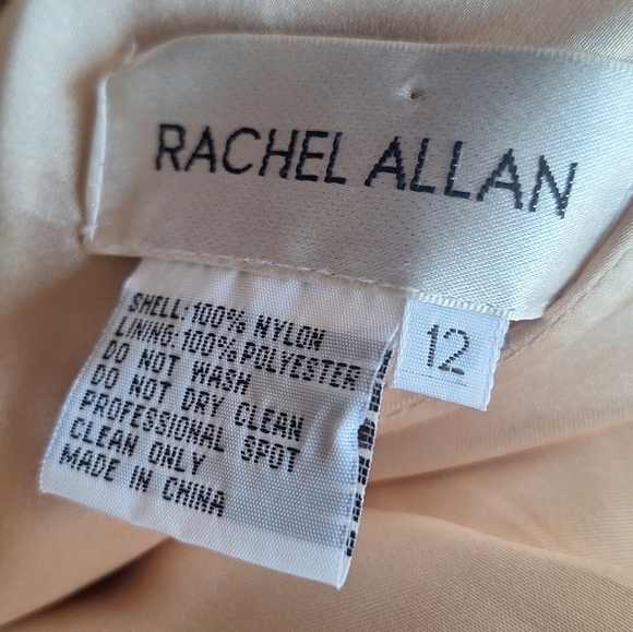 Rachel Allan Royal Blue Birthday Strapless Tutu Women"s Dress Size 12 - Picture 7 of 7